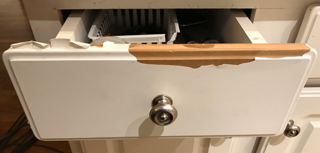 Thermofoil Cabinet Door Repair