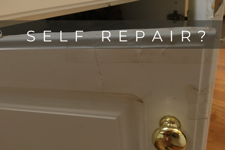 How to Fix Peeling Thermofoil Cabinets